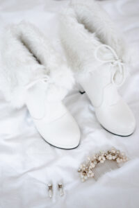 Wedding Snow Shoes